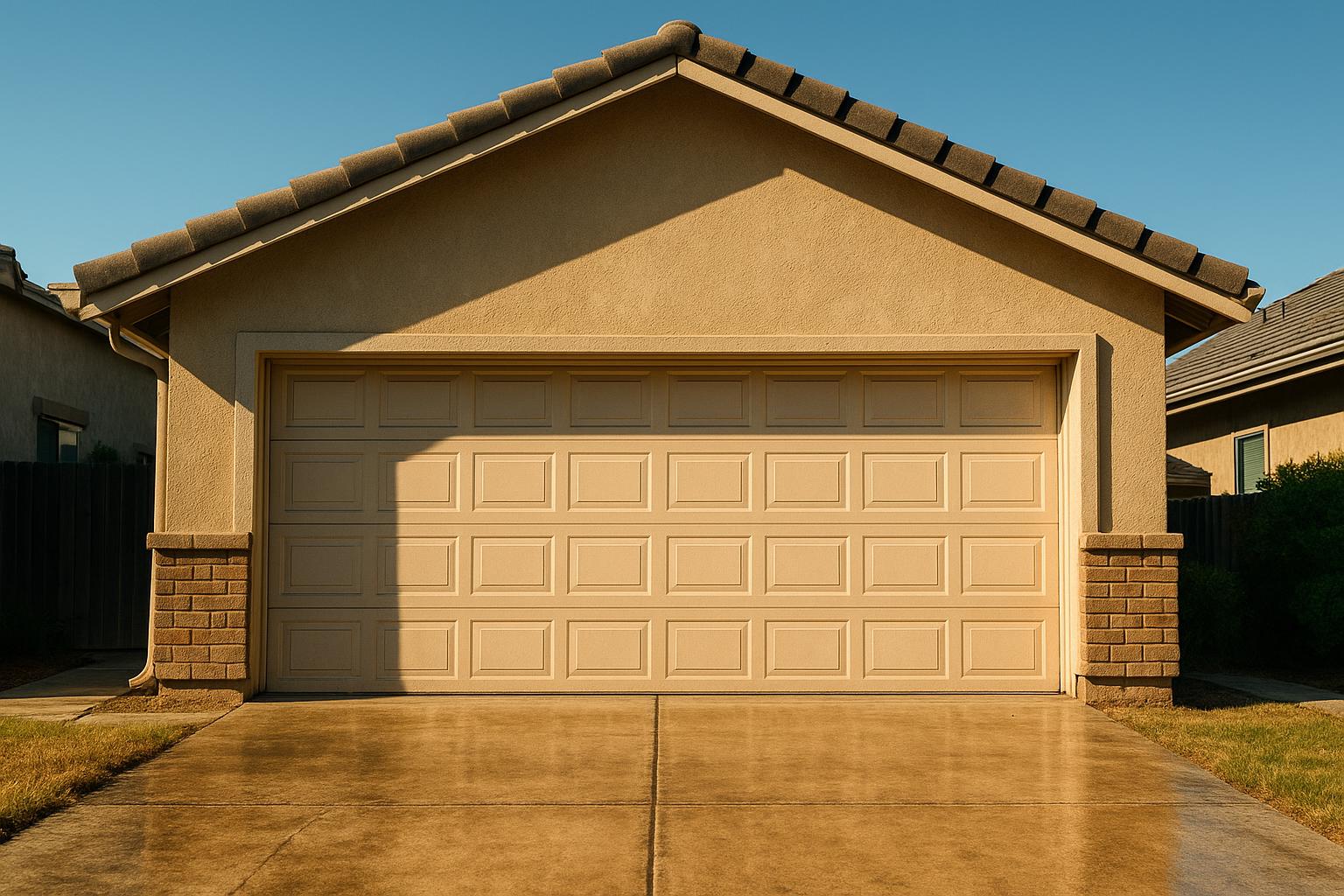 How Hot Weather in Modesto Affects Your Garage Door